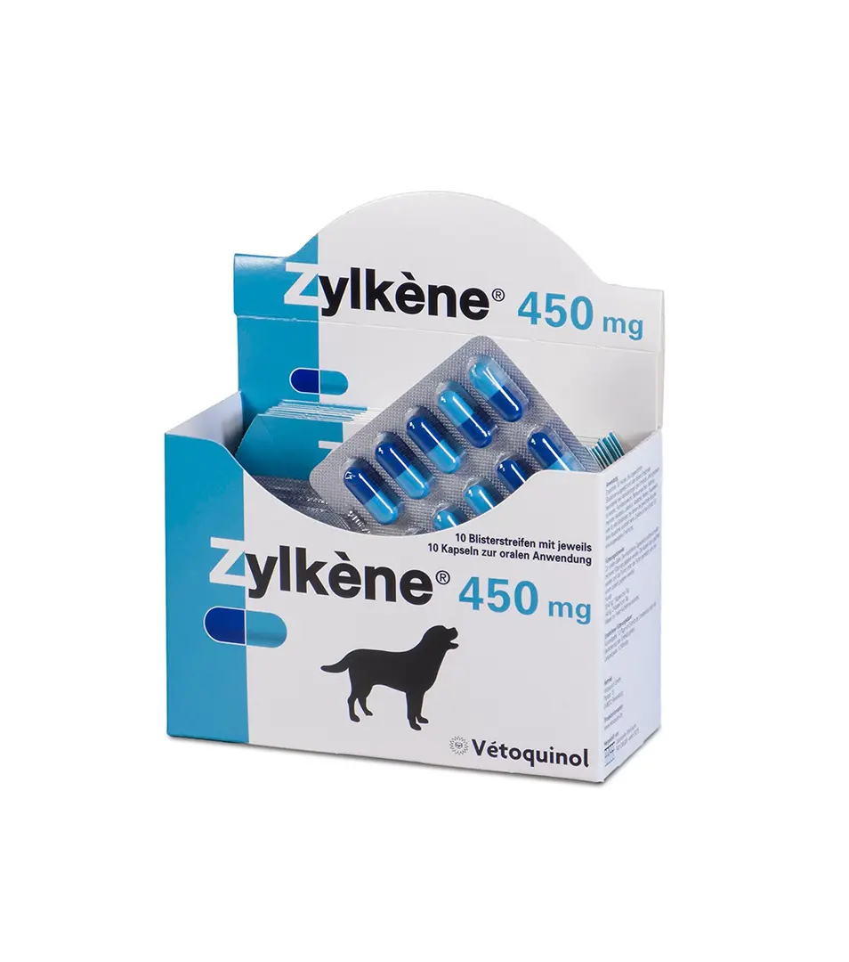 Zylkéne 450 mg 10 x 10 cps.