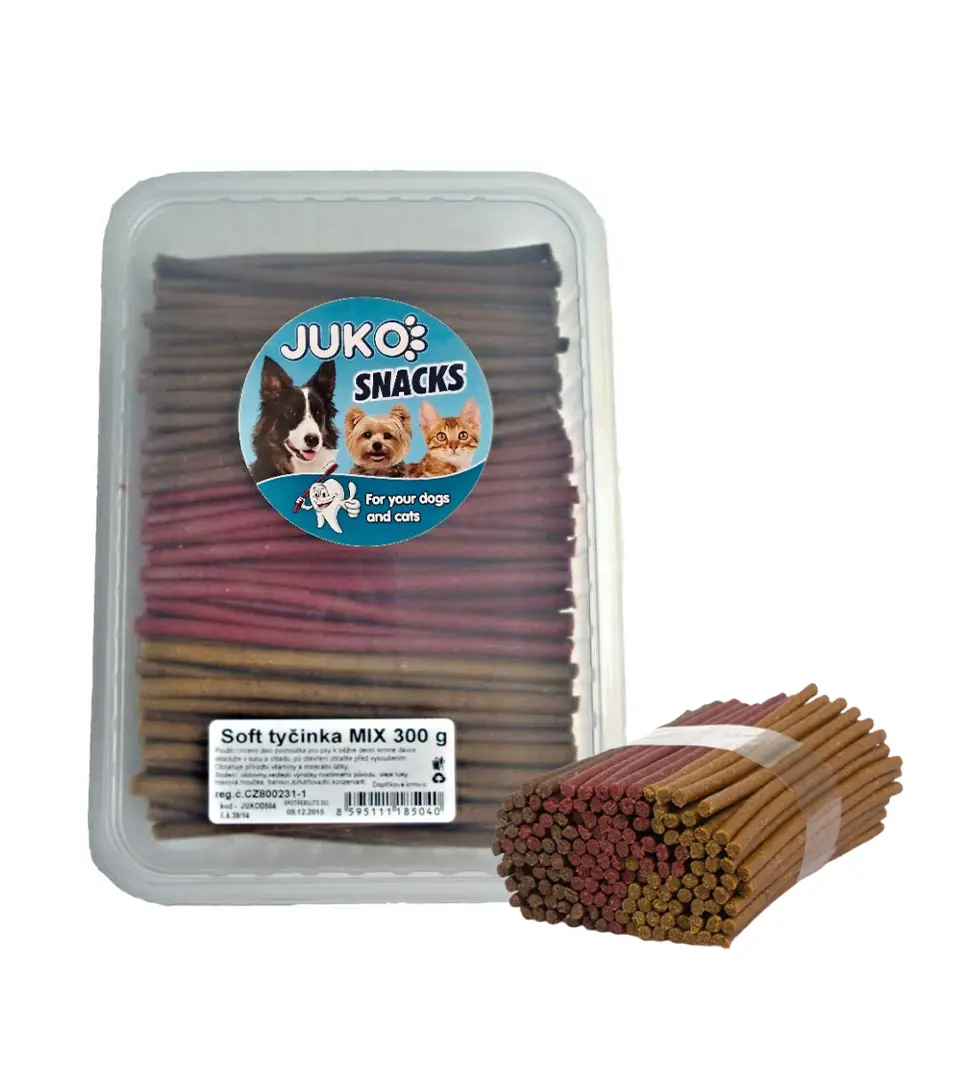 Tyčinky Soft MIX JUKO Snacks 300 g