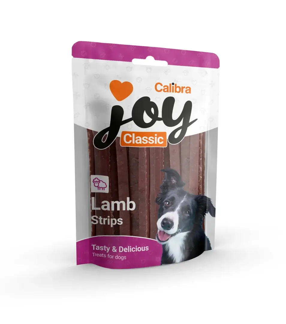 Pamlsok Calibra Joy Dog Classic Lamb Strips 250 g