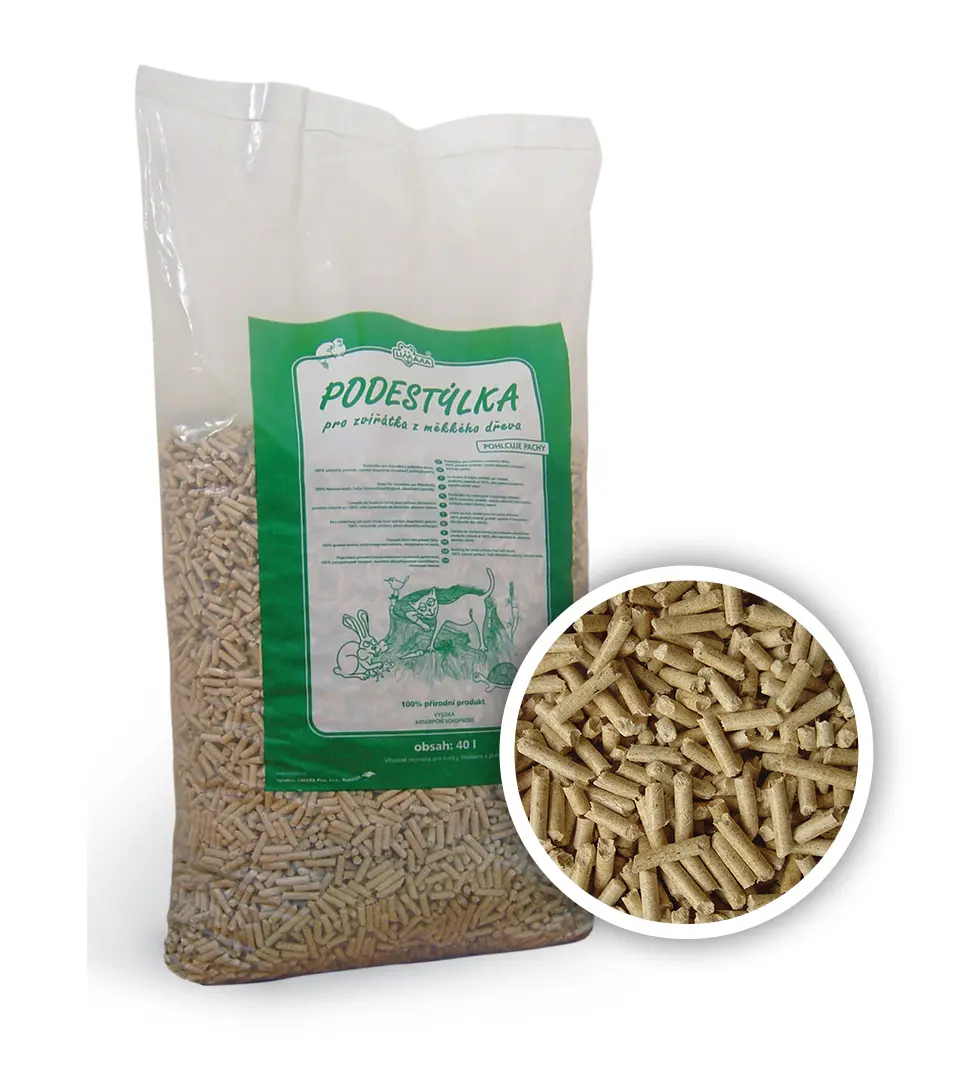Drevená podstielka LIMARA 40 l/19 kg