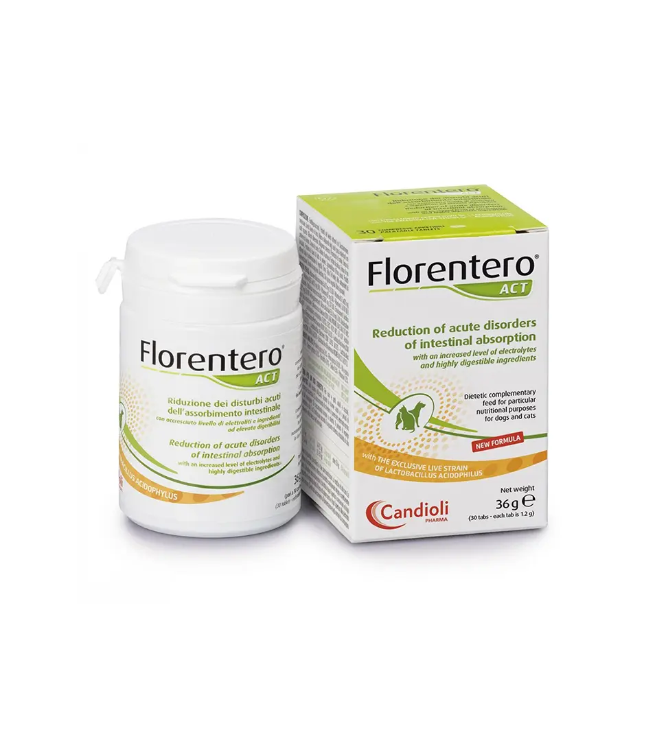Florentero ACT pre psy a mačky 30 tbl.