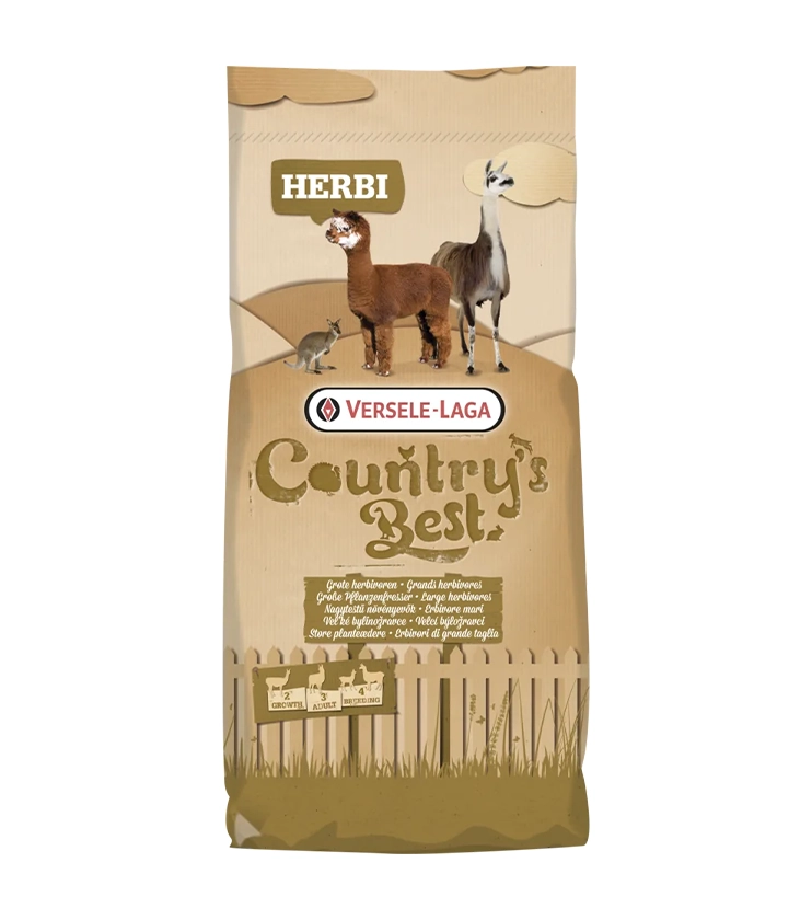 VL Country's Best HERBI Allround 3 & 4 Pellet - veľké a exotické bylinožravce 20kg