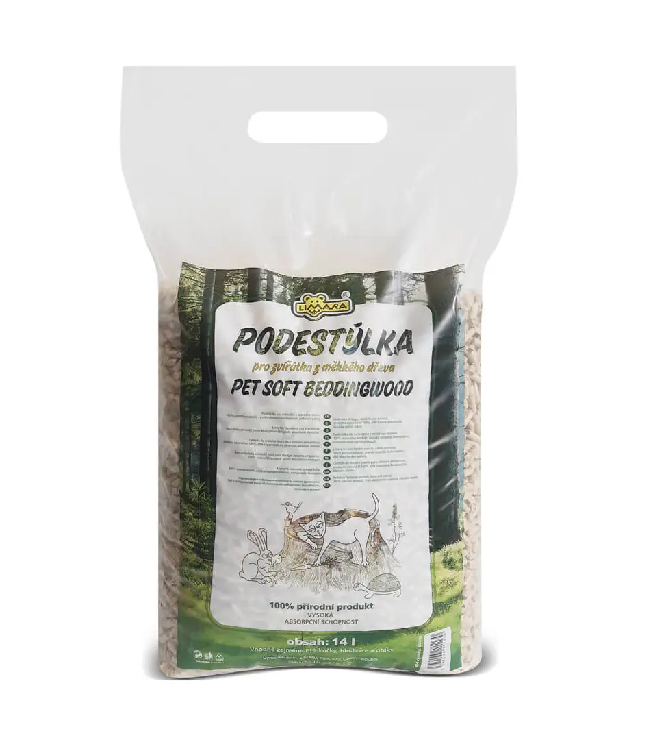 Drevená podstielka LIMARA 14 l/6,6 kg
