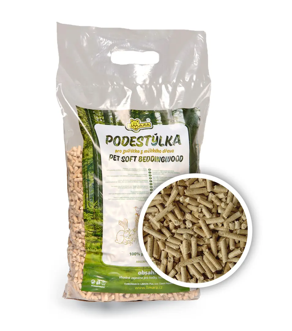 Drevená podstielka LIMARA 7 l/4 kg
