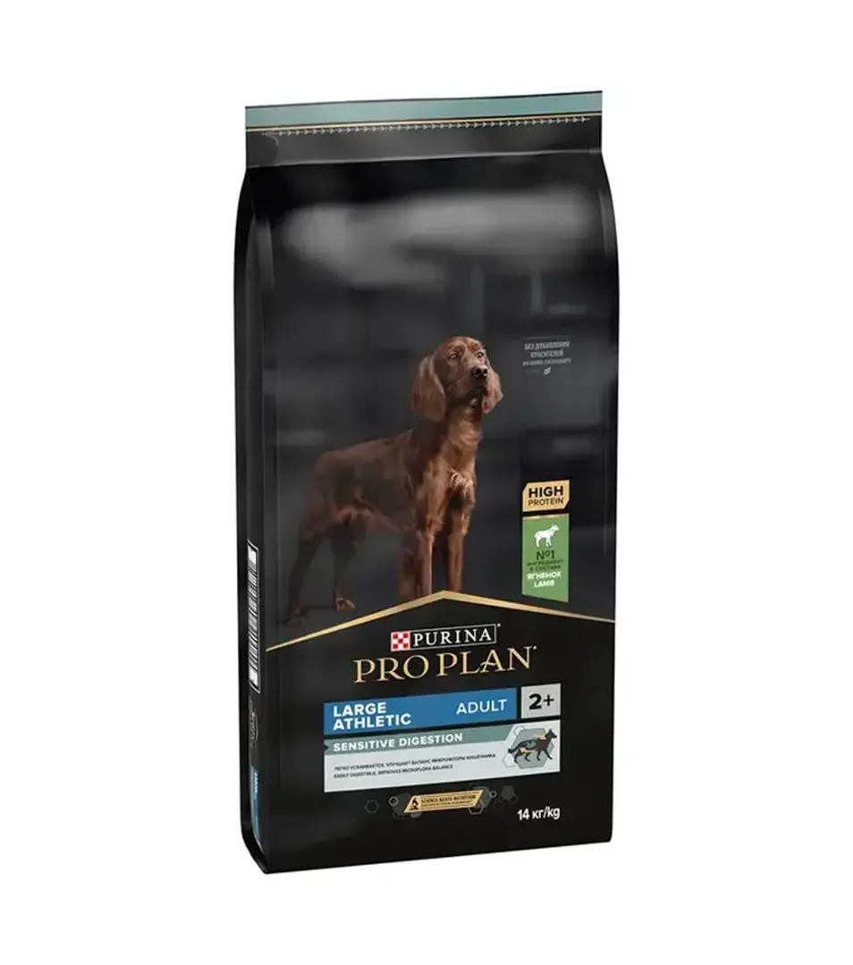 PRO PLAN LARGE ADULT Athletic SENSITIVE DIGESTION granule s jahňacím 14 kg