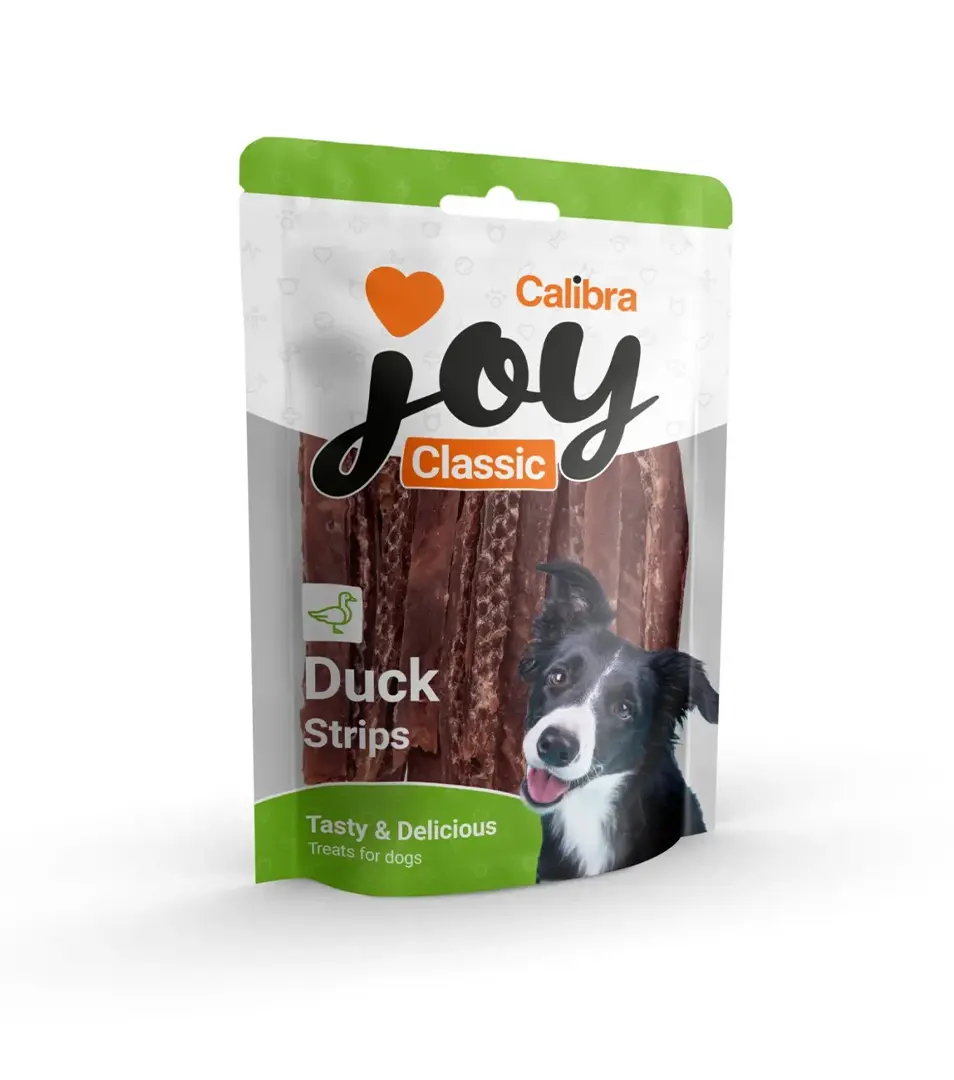 Pamlsok Calibra Joy Dog Classic Duck Strips 250 g