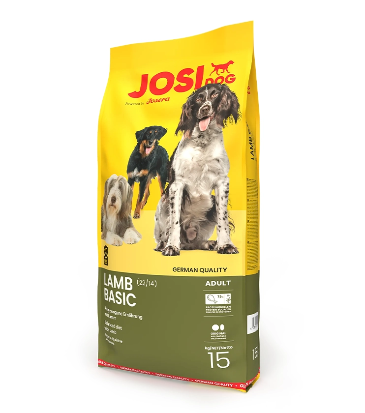 JosiDog Dog Lamb Basic 15 kg