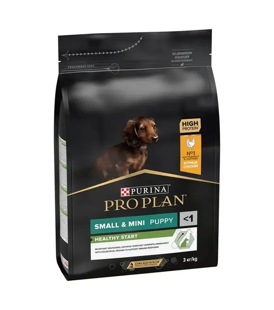 PRO PLAN SMALL & MINI PUPPY HEALTHY START granule pre psov s kuraťom 3 kg