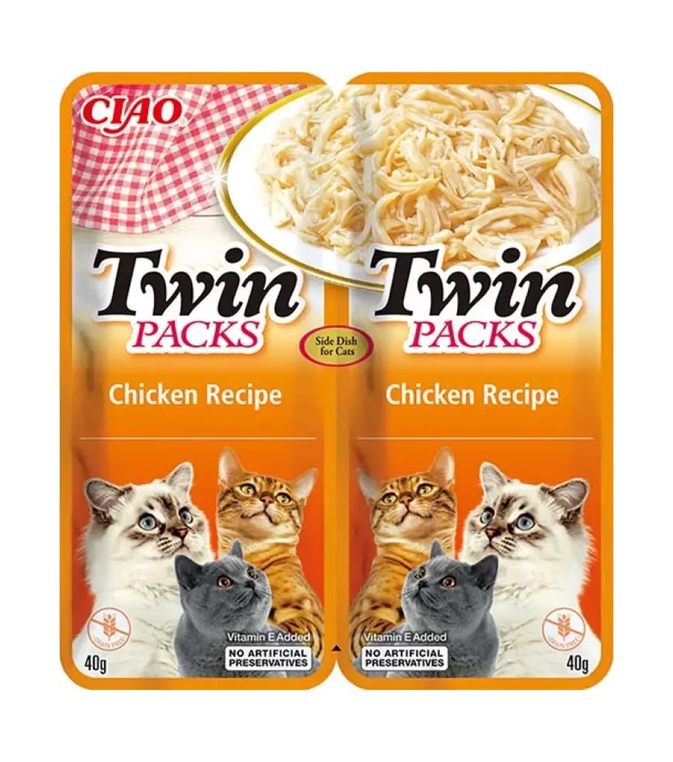 Inaba Twin Packs Cat Kapsička Kura 80 g
