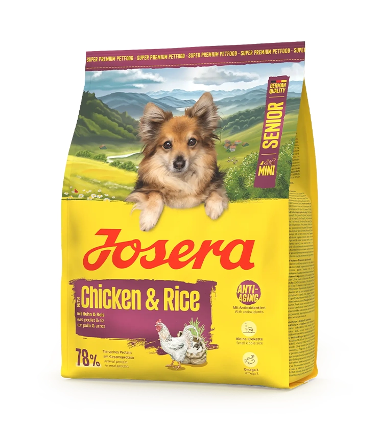 Josera Dog Mini Senior Chicken & Rice 0,9 kg