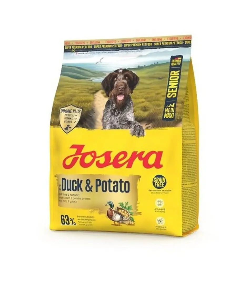 Josera Dog Medium&Maxi Senior Duck & Potato 3 kg