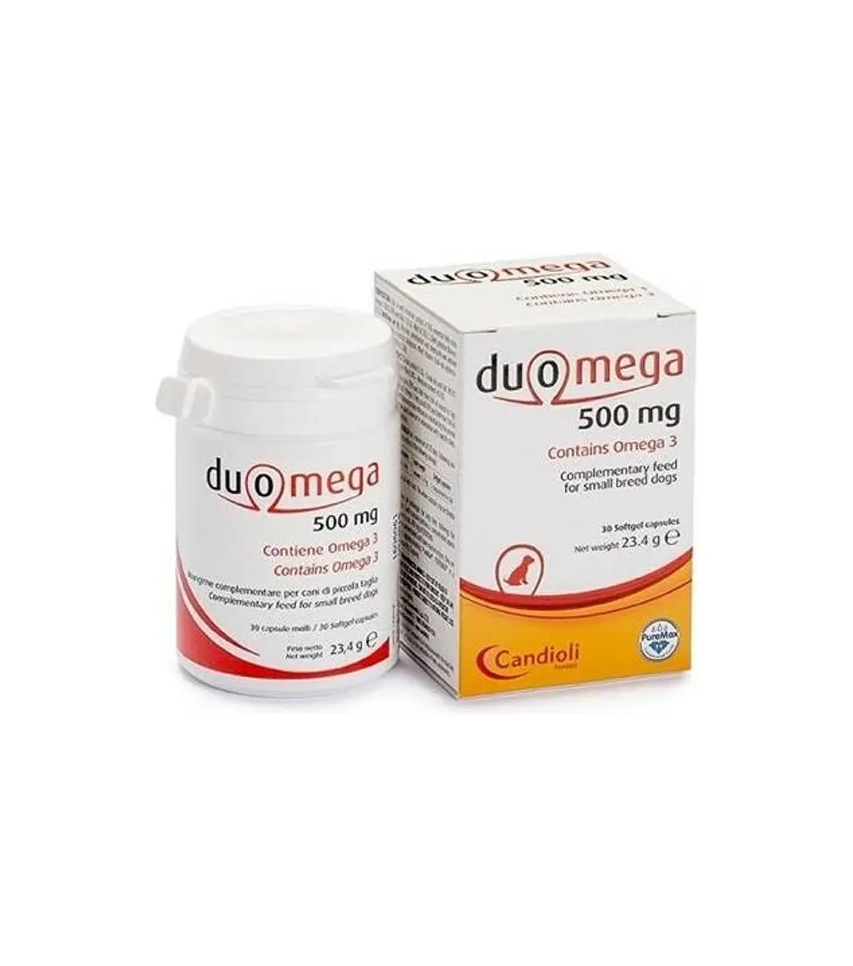 Duomega Dogs 500 mg pre malé psy 30 cps.