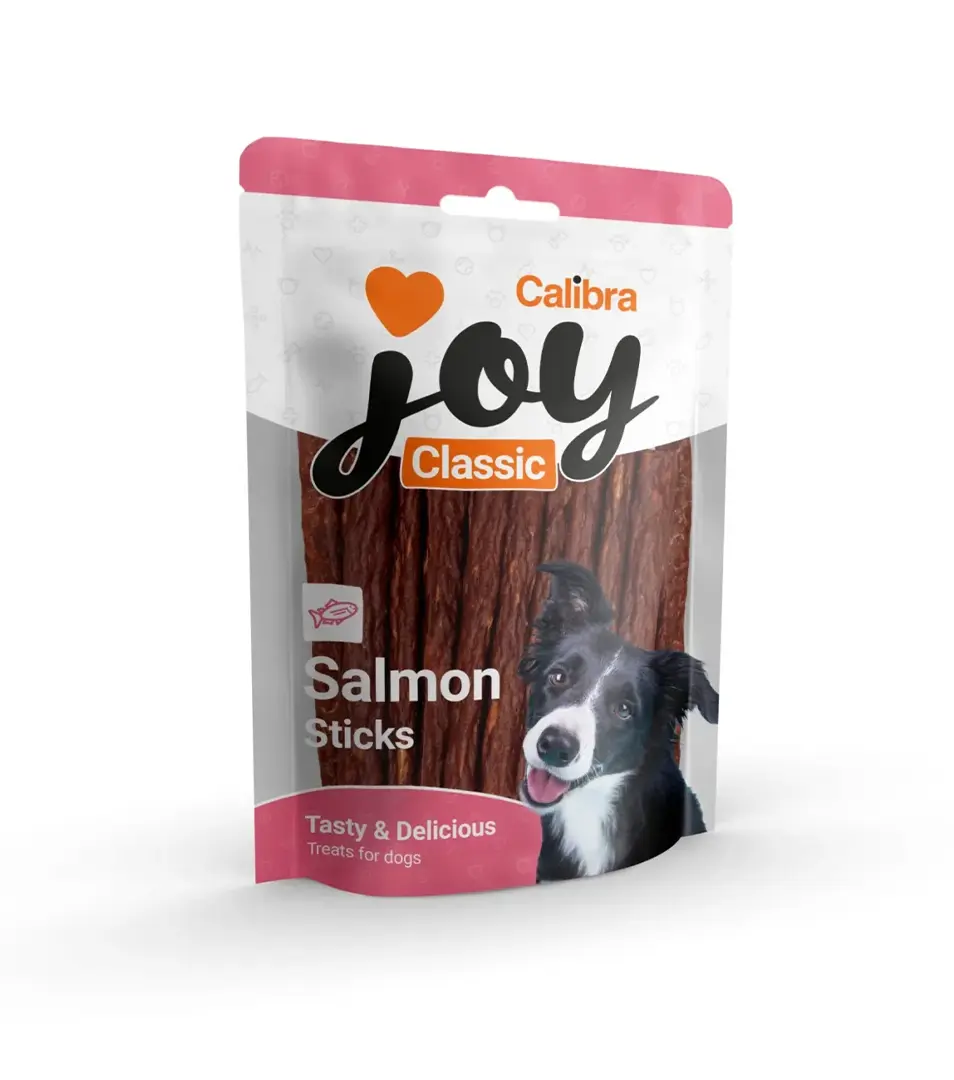 Pamlsok CALIBRA Joy DOG Classic Salmon Sticks 250g