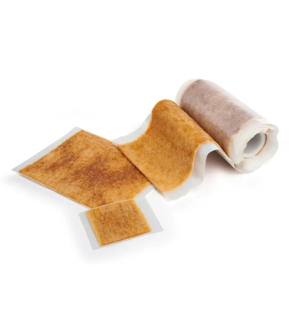 Náplasť Manuka med AD, absorbujúce sterilné krytie KRUUSE, 5 x 5 cm /10 ks