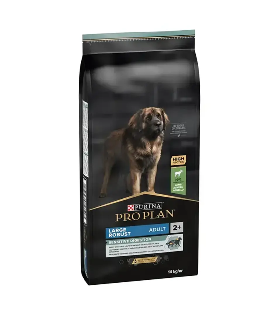 PRO PLAN LARGE ADULT Robust SENSITIVE DIGESTION granule s jahňacím 14 kg