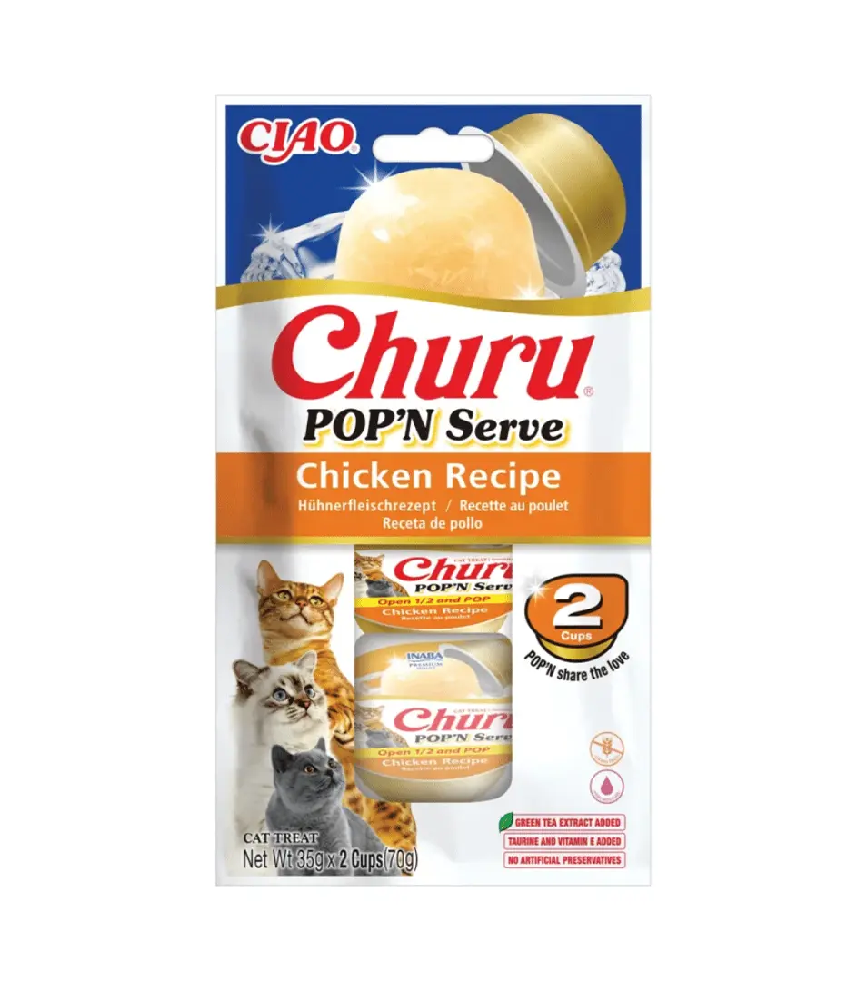 Pamlsok Inaba Churu POP'N Serve cat kura 2 x 35 g