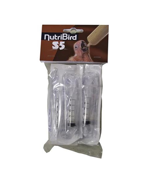 VL NutriBird S 5 - injekčné striekačky pre ručné dokrmovanie - objem 5 ml, 6 ks/bal.