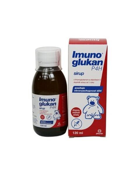 Imunoglukan P4H liq. por. 120 ml (s vit.C)