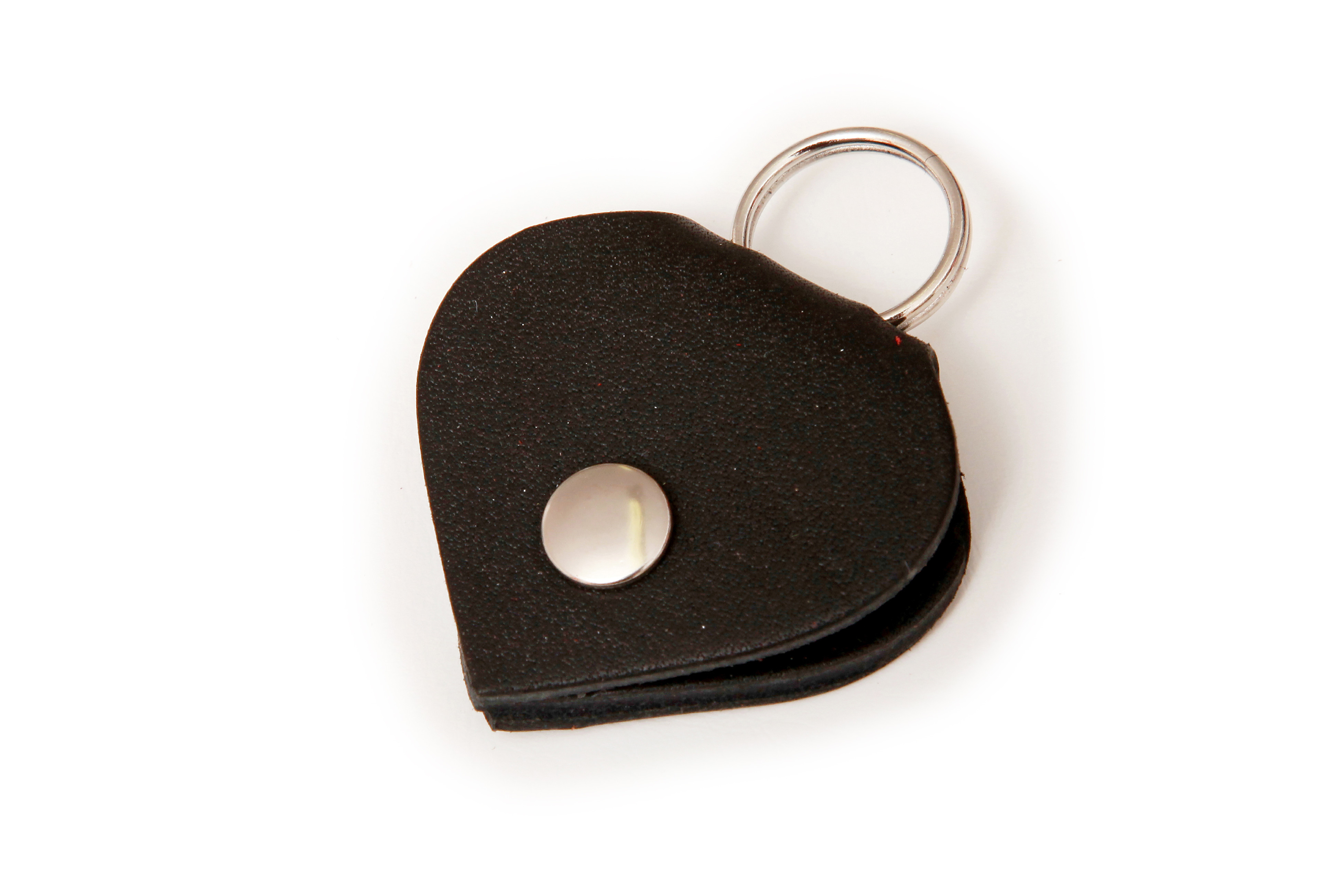 BAFPET Adresová srdíčka kožená na obojky Barva: Bílá, Rozměr: 45mm x 45mm 01624