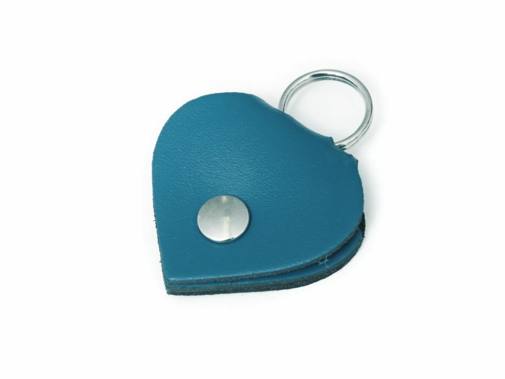 BAFPET Adresová srdíčka kožená na obojky Barva: Bílá, Rozměr: 45mm x 45mm 01624