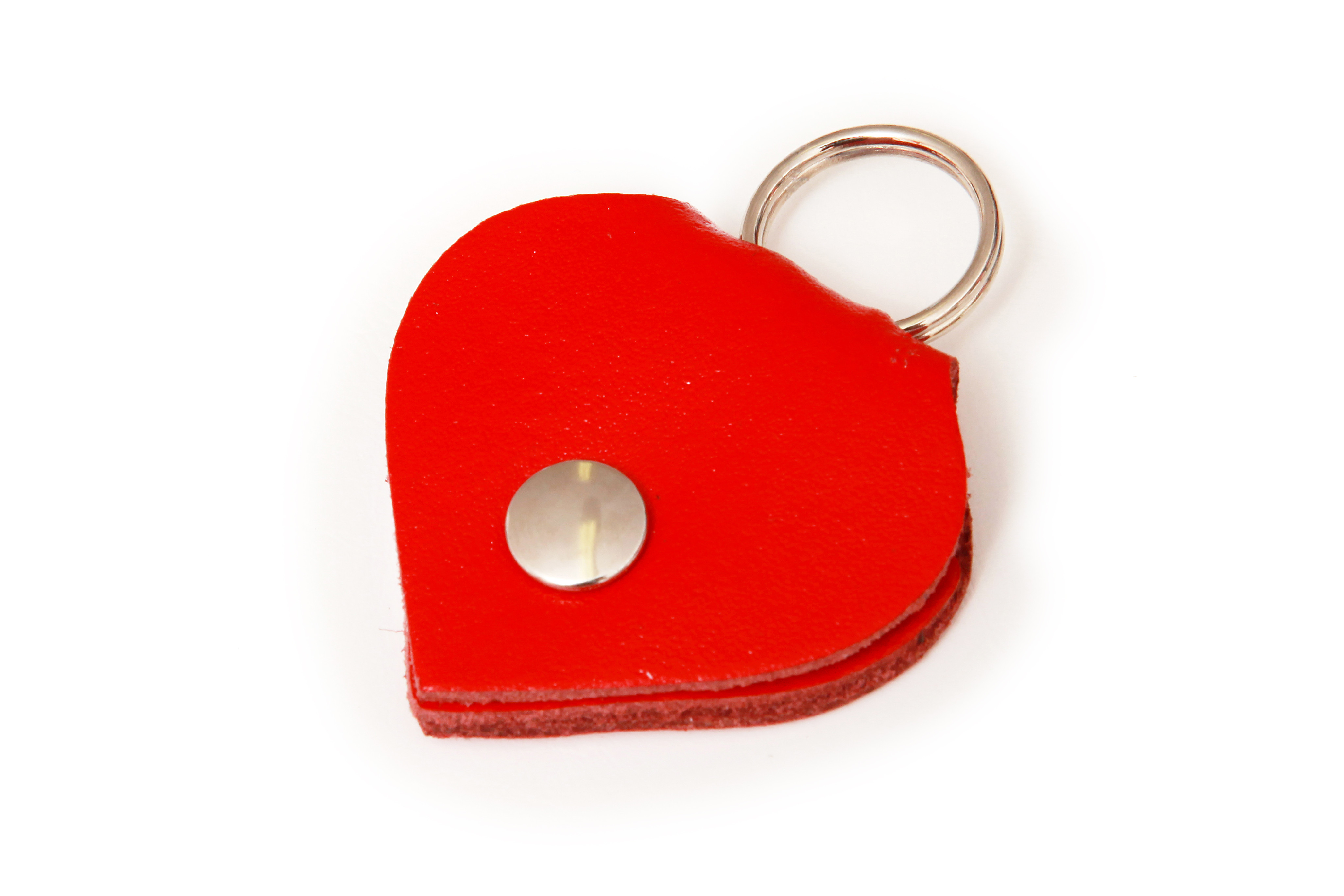 BAFPET Adresová srdíčka kožená na obojky Barva: Hnědá, Rozměr: 45mm x 45mm 01624