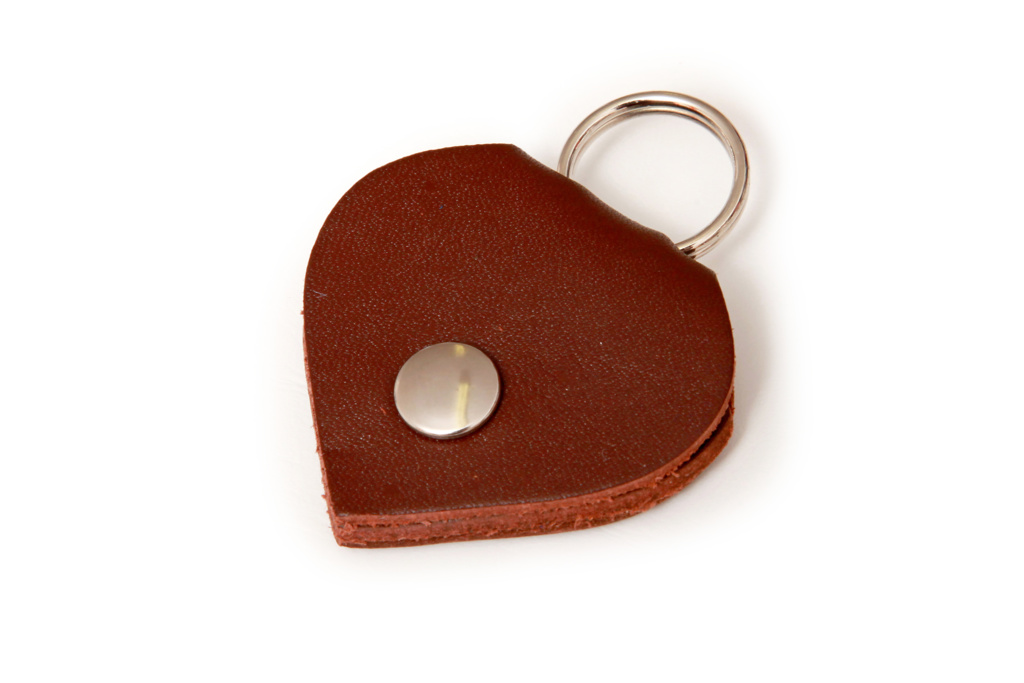 BAFPET Adresová srdíčka kožená na obojky Barva: Modrá, Rozměr: 45mm x 45mm 01624