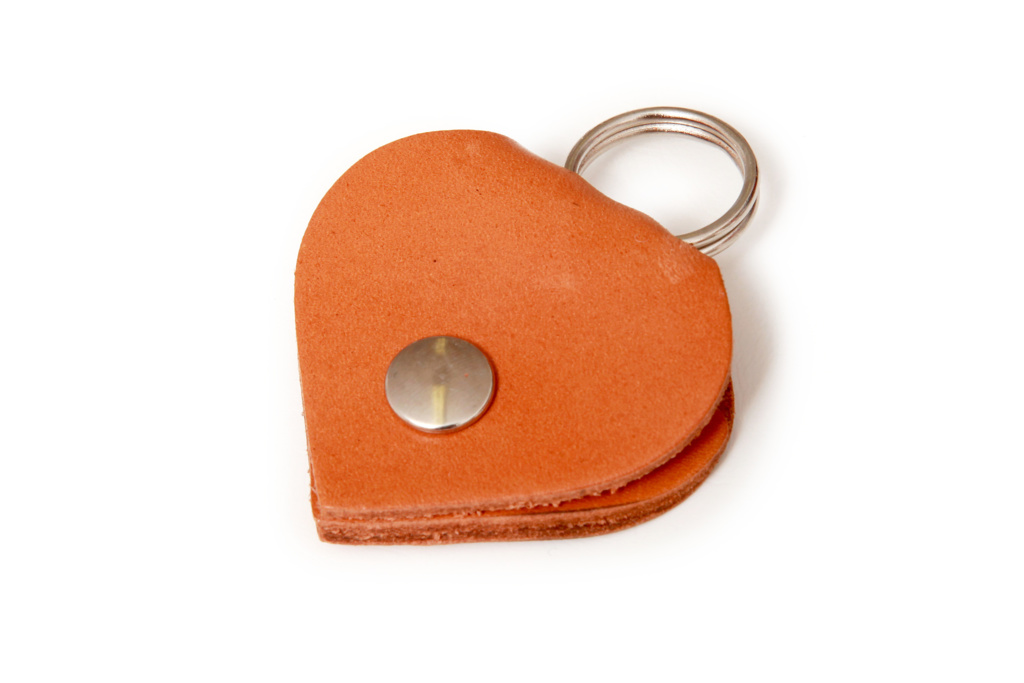 BAFPET Adresová srdíčka kožená na obojky Barva: Modrá, Rozměr: 45mm x 45mm 01624