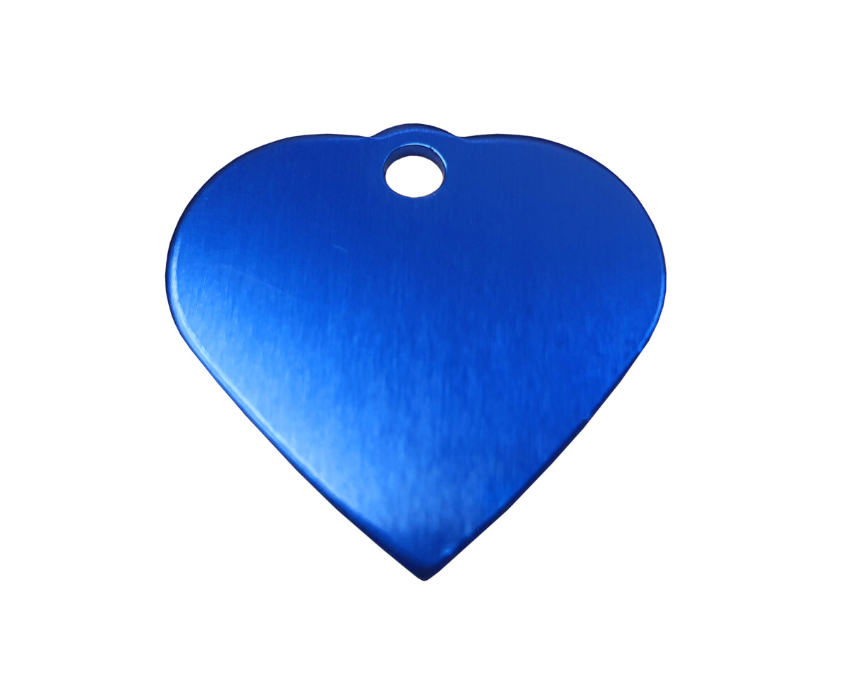 BAFPET Oboustranná psí známka, srdíčko Barva: Fialová, Psí známka: 2,8 x 3,5cm 03V