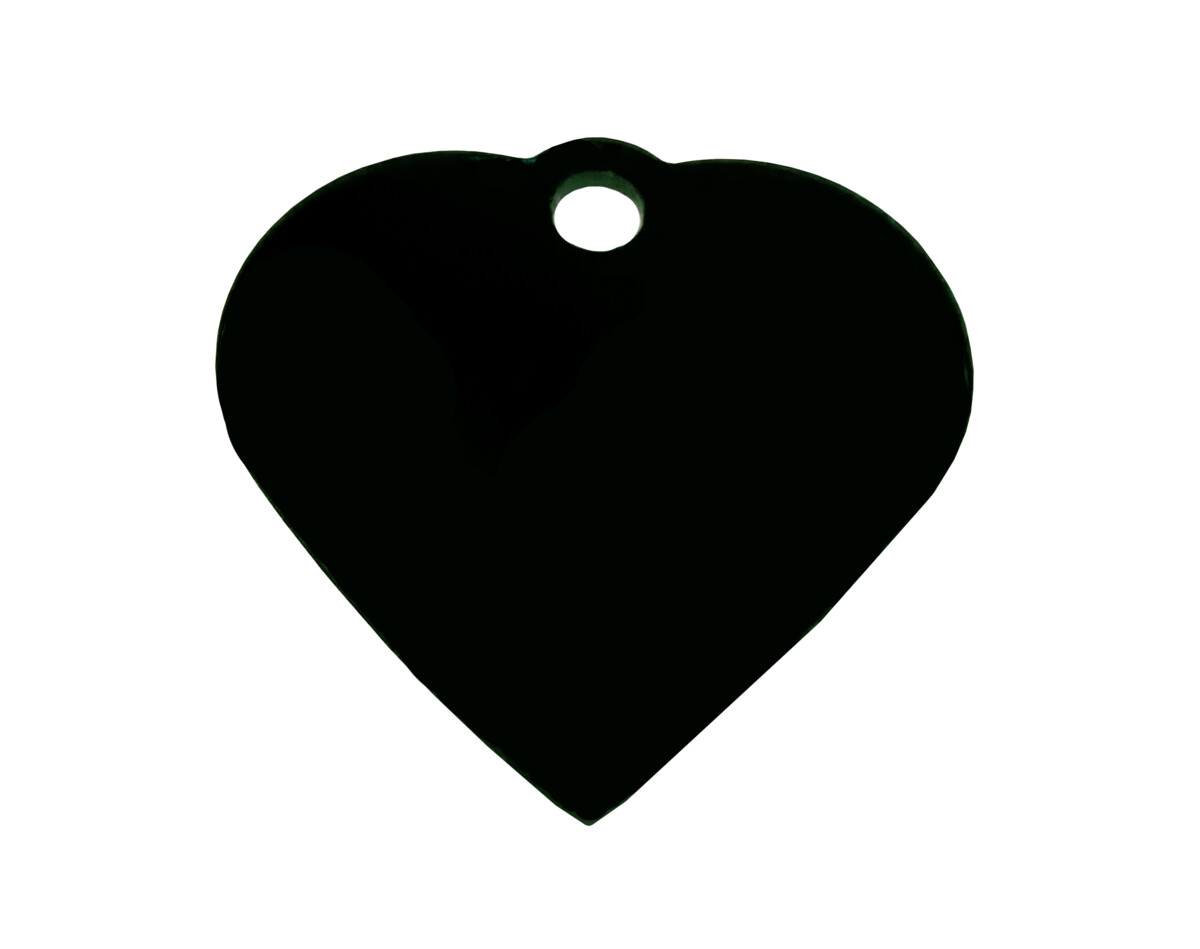 BAFPET Oboustranná psí známka, srdíčko Barva: Modrá, Psí známka: 2,8 x 3,5cm 03V