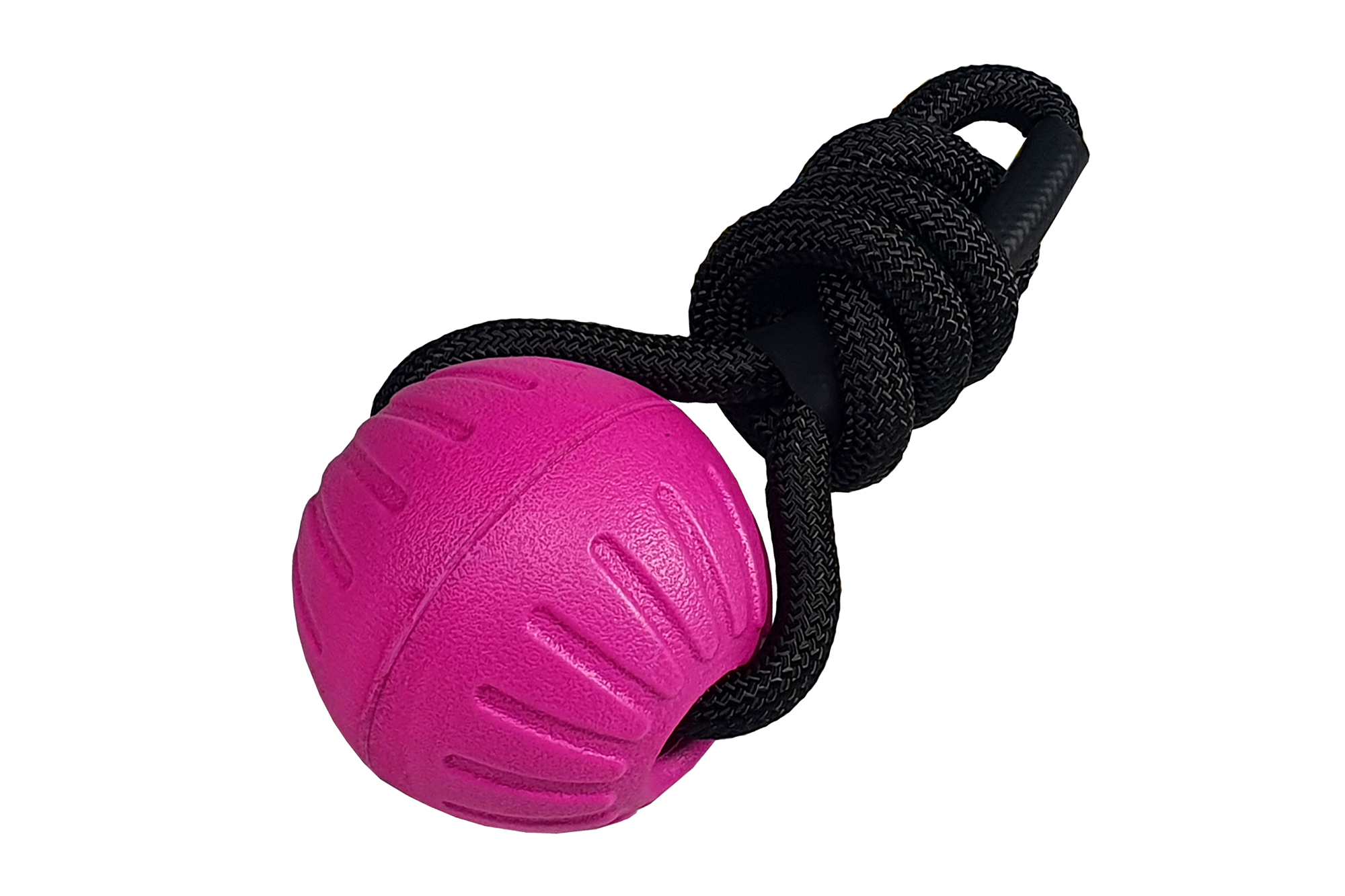 BAFPET Loptička FOAM so šnúrkou Farba: Oranžová, Rozmer: 7cm x 48cm 09083