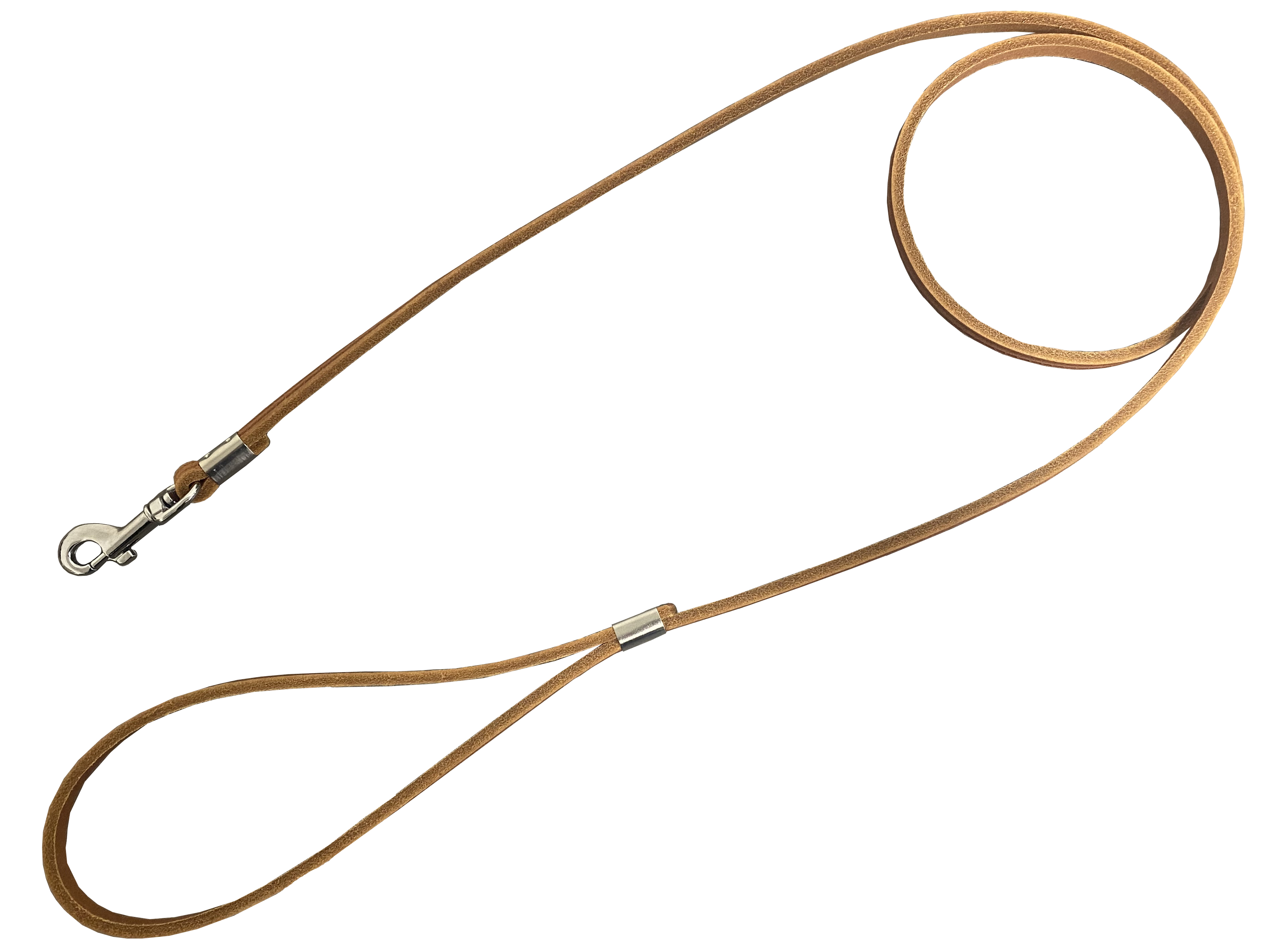 BAFPET Kožená vôdzka GRAZL, hladká Farba: Čierna, Rozmer: 7mm x 120cm 14201