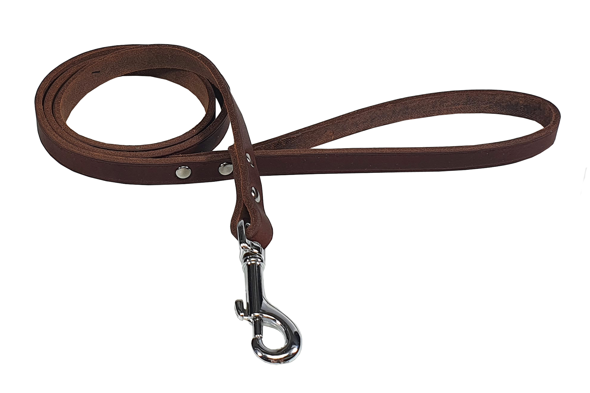 BAFPET Vôdzka z mastenej kože ZUBR Farba: Hnedá, Rozmer: 14mm x 120cm 14202Z