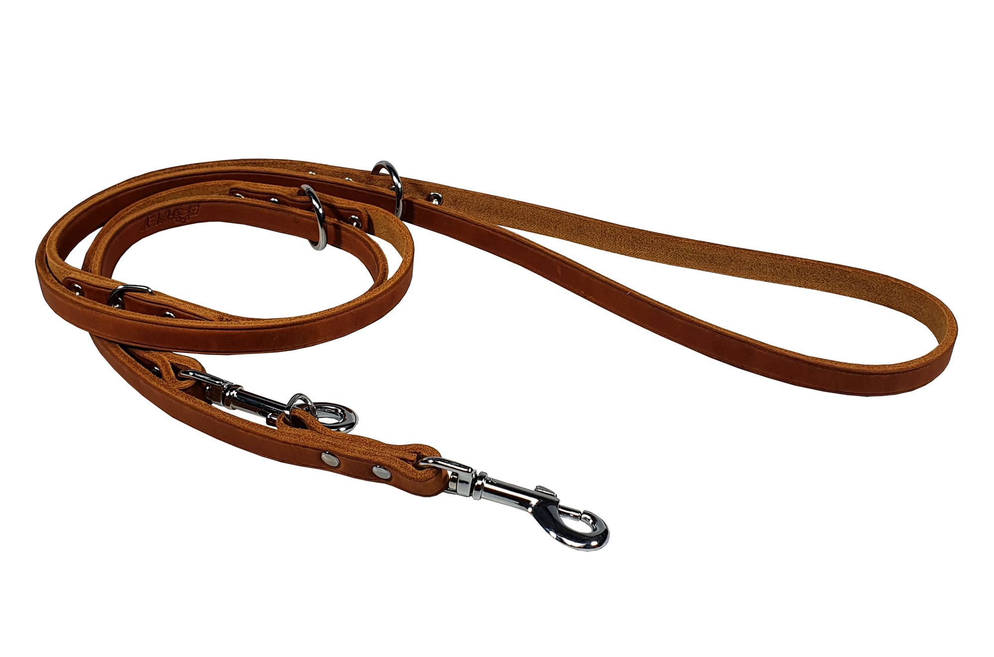 BAFPET Prepínacia vôdzka z mastenej kože ZUBR Farba: Šedá, Rozmer: 14mm x 240cm 14300Z