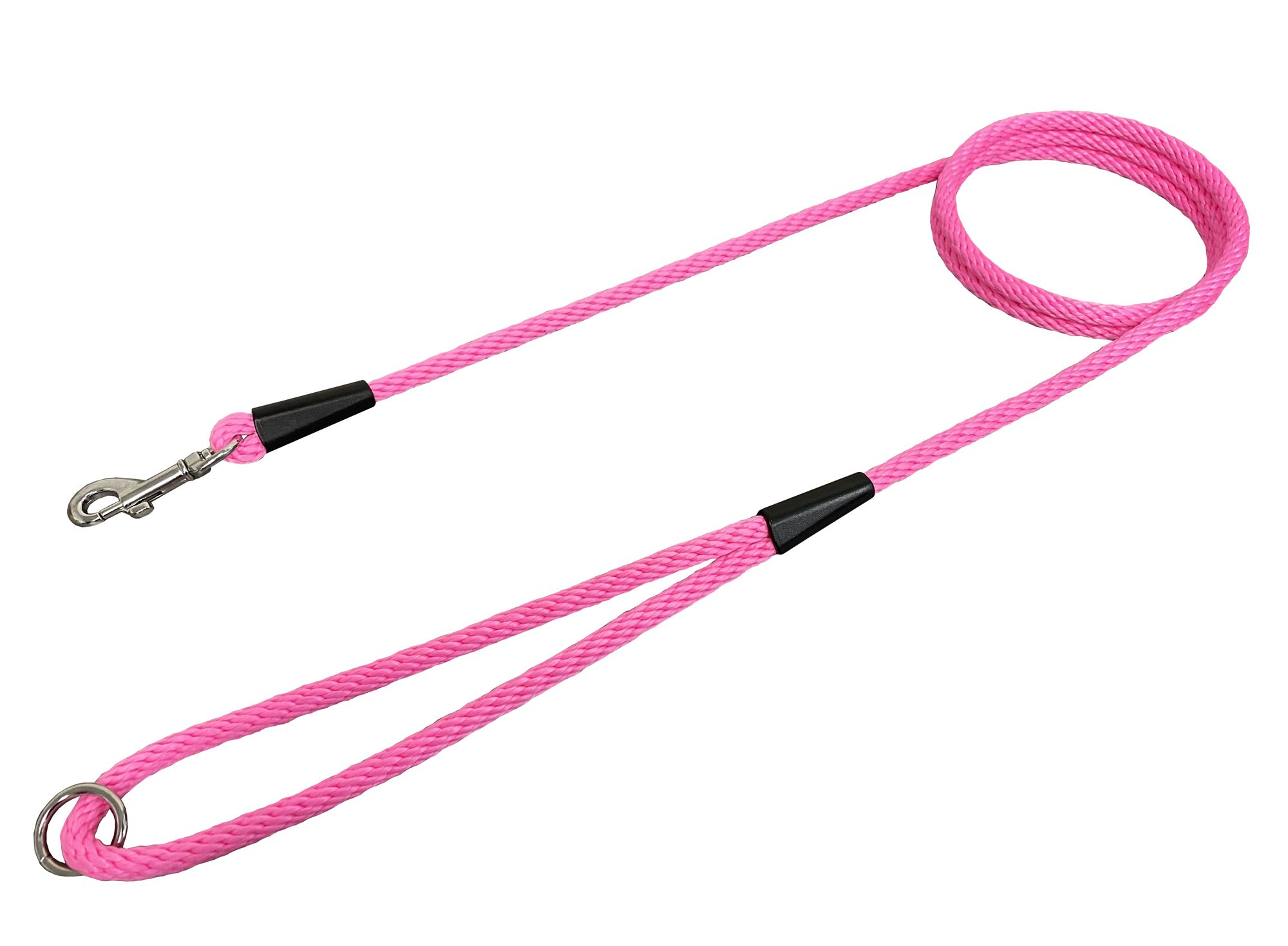 BAFPET Vodítko lano, SPIRÁLA JEDNOBAREVNÁ 6mm x 150cm Barva: Hnědá, Rozměr: 6mm x 150cm 15206J