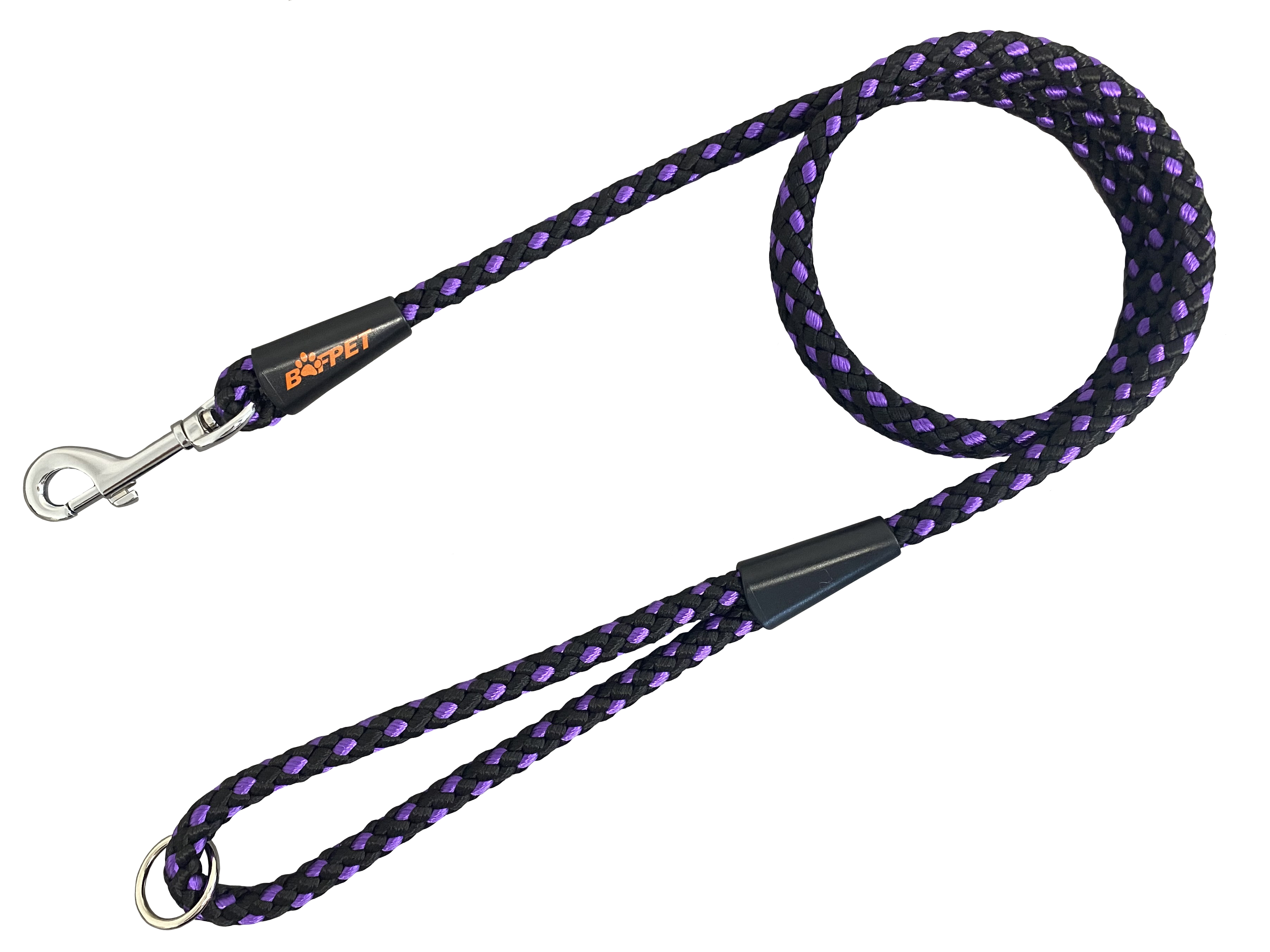 BAFPET Lanová vodítka UZLÍK 10mm x 150cm Barva: Růžová, Rozměr: 10mm x 150cm 15208A