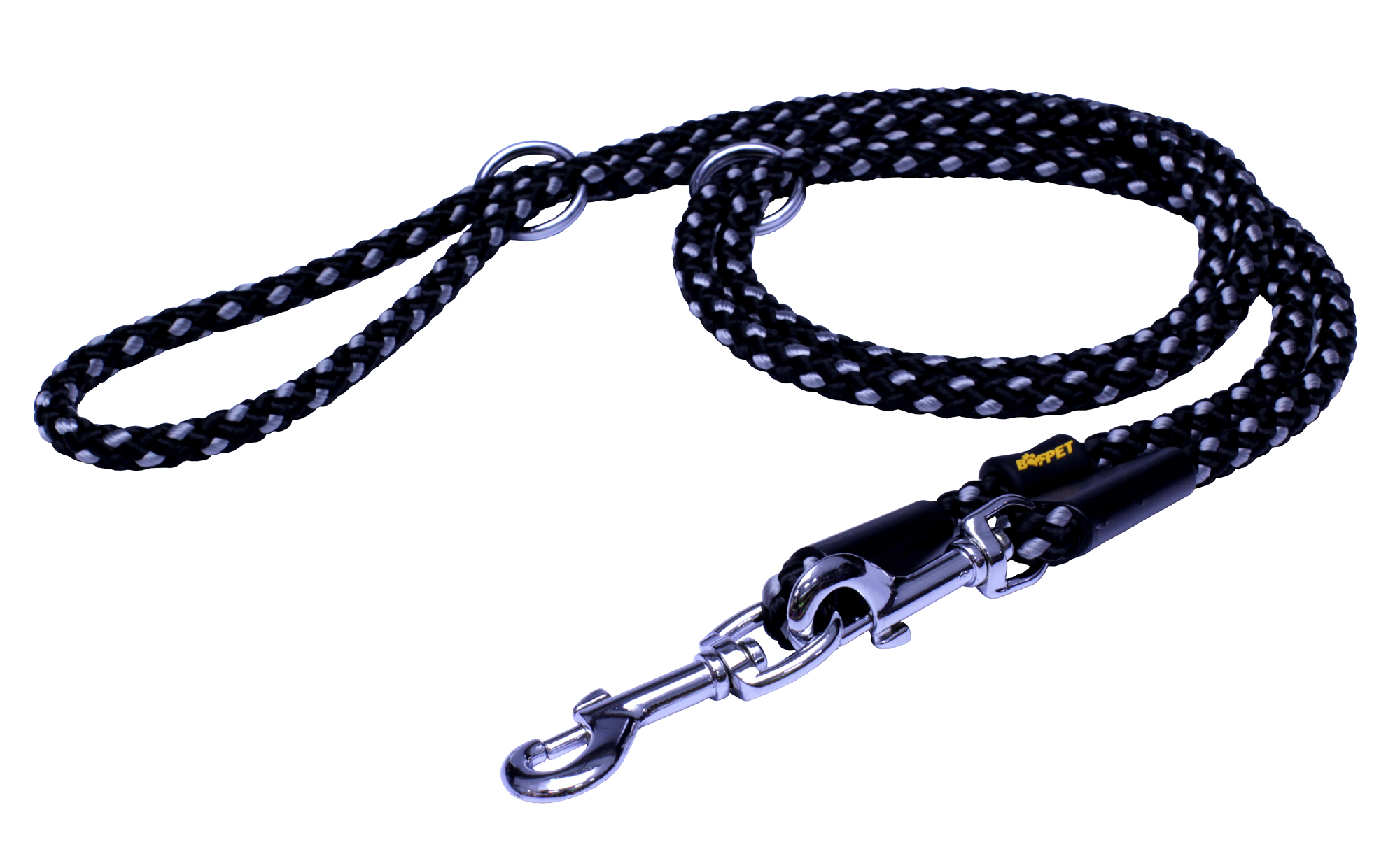 BAFPET Lanová přepínací vodítka UZLÍK 10mm x 240cm Barva: Růžová, Rozměr: 10mm x 240cm 15307A