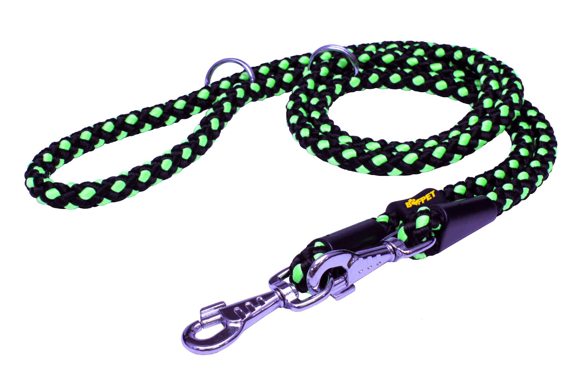 BAFPET Lanová přepínací vodítka UZLÍK 14mm x 240cm Barva: Růžová, Rozměr: 14mm x 240cm 15308A