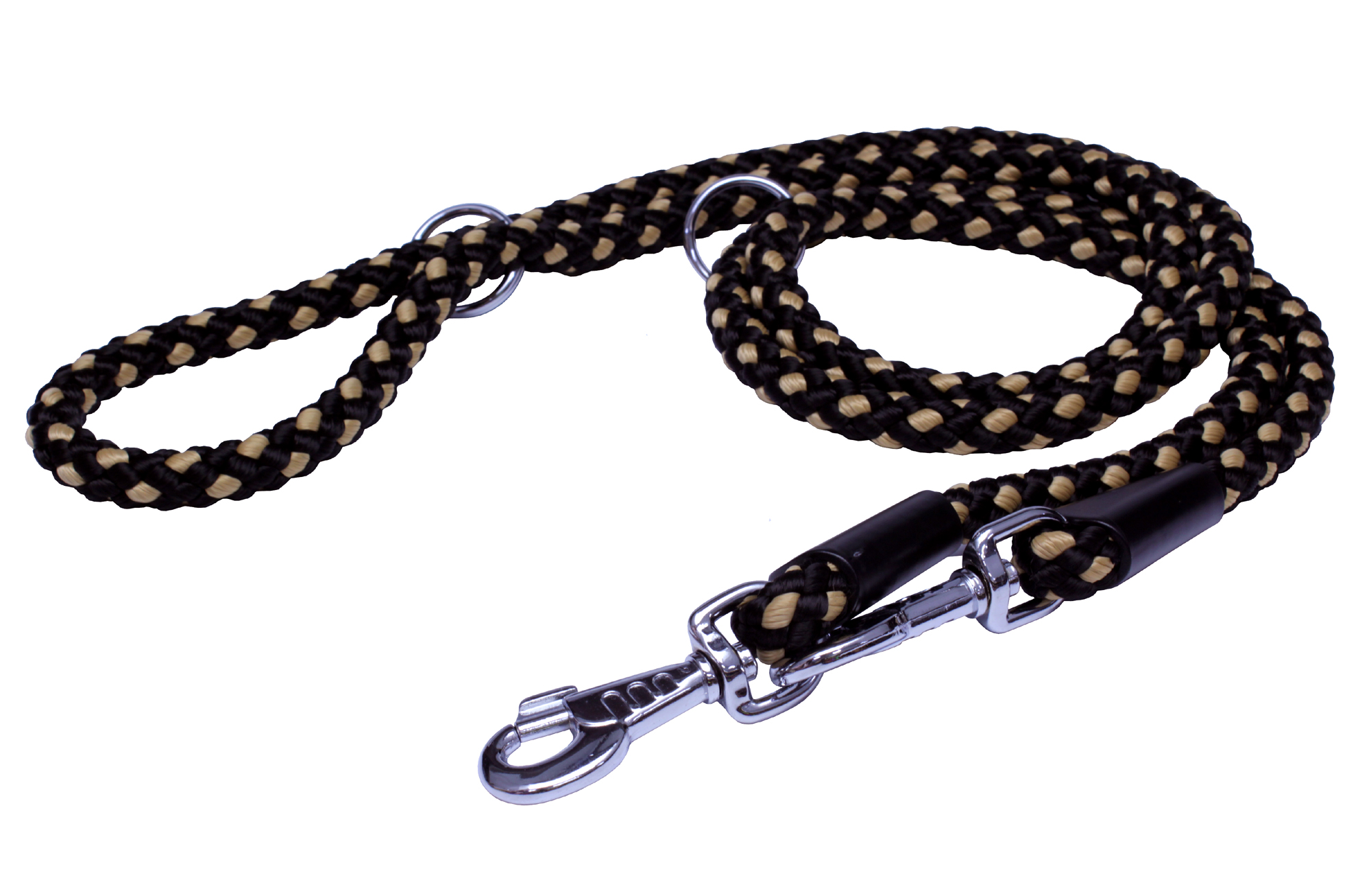 BAFPET Lanová přepínací vodítka UZLÍK 14mm x 240cm Barva: Šedá, Rozměr: 14mm x 240cm 15308A