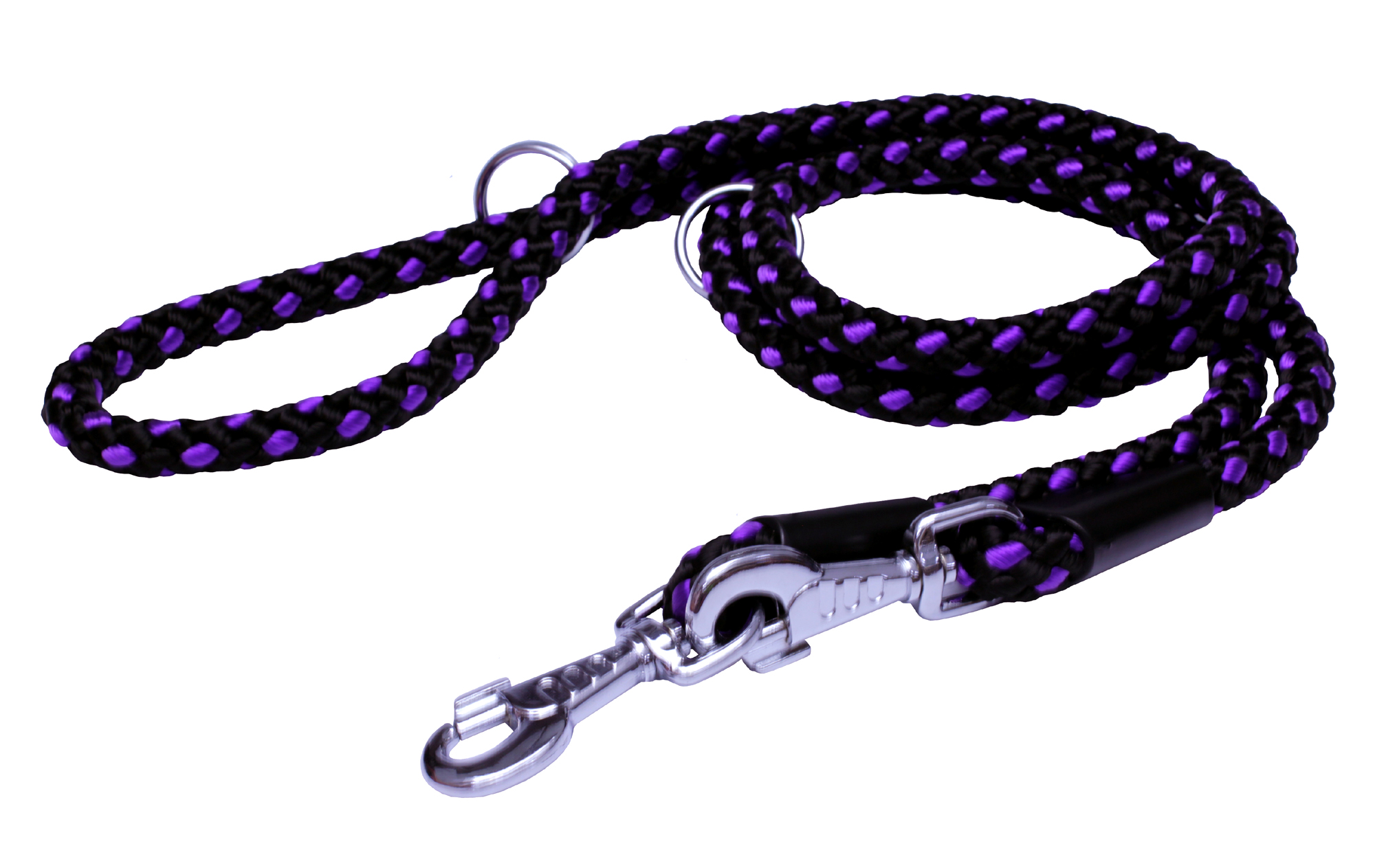 BAFPET Lanová přepínací vodítka UZLÍK 14mm x 240cm Barva: Šedá, Rozměr: 14mm x 240cm 15308A