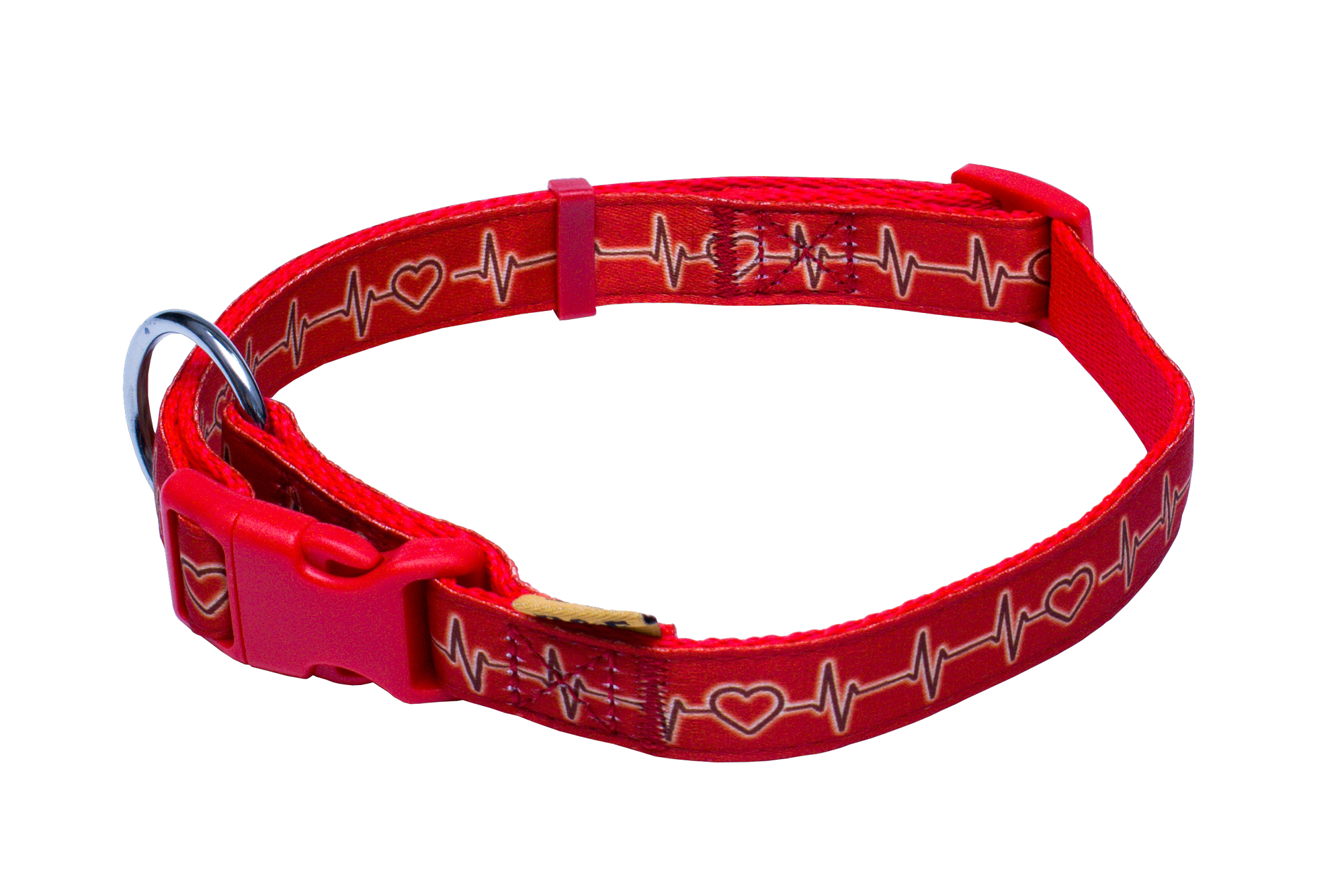 BAFPET Popruhové obojky EKG Barva: Hnědá, Rozměr: 25mm x 40-66cm 18102E