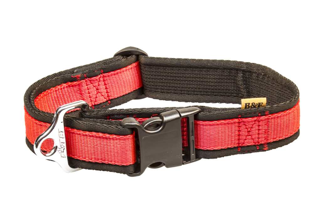 BAFPET Popruhové obojky  JEDNOBAREVNÉ Barva: Hnědá, Rozměr: 40mm x 43-74cm 18104J