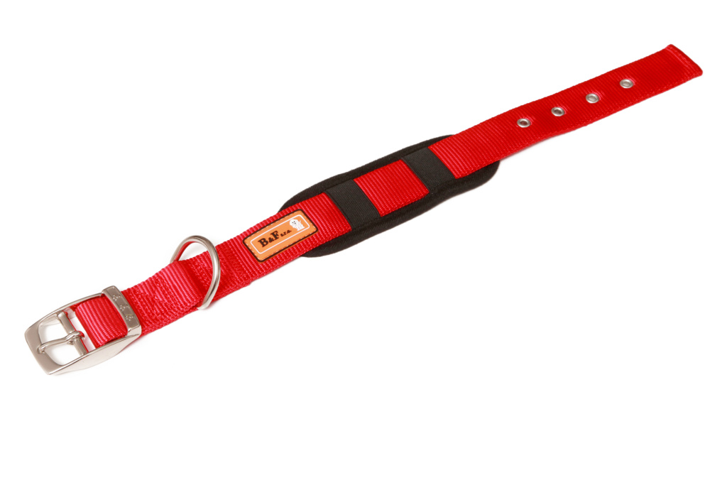 BAFPET Popruhové obojky, CLASSIK 30mm Barva: Černá, Rozměr: 30mm x 55cm /41-49/ 18122J