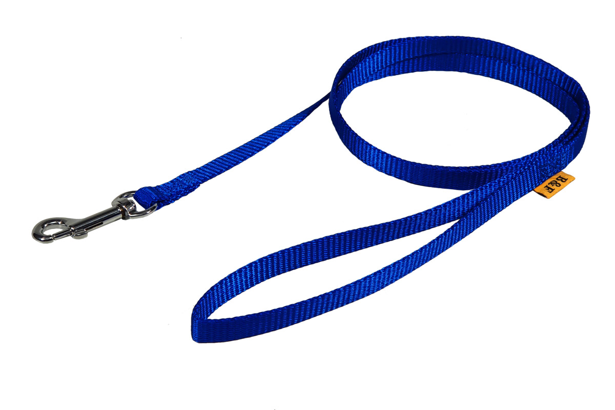 BAFPET Popruhová vodítka JEDNOBAREVNÁ Barva: Červená, Rozměr: 10mm x 120cm 18202J