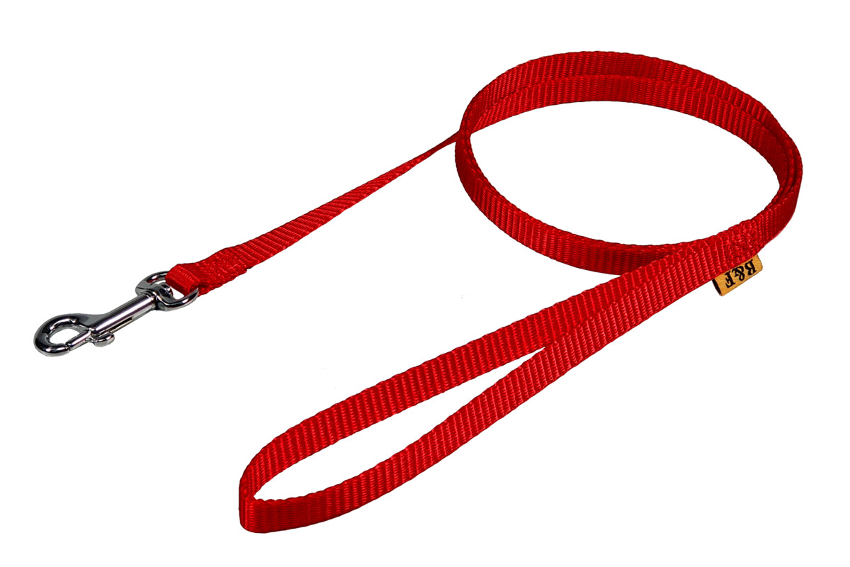 BAFPET Popruhová vodítka JEDNOBAREVNÁ Barva: Modrá, Rozměr: 10mm x 120cm 18202J