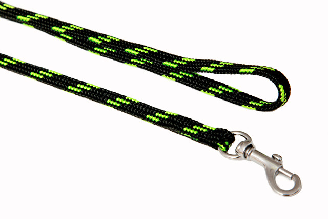 BAFPET Vodítka popruhová NYLON, černo-barevné Barva: Fialová, Rozměr: 10mm x 130cm 18202