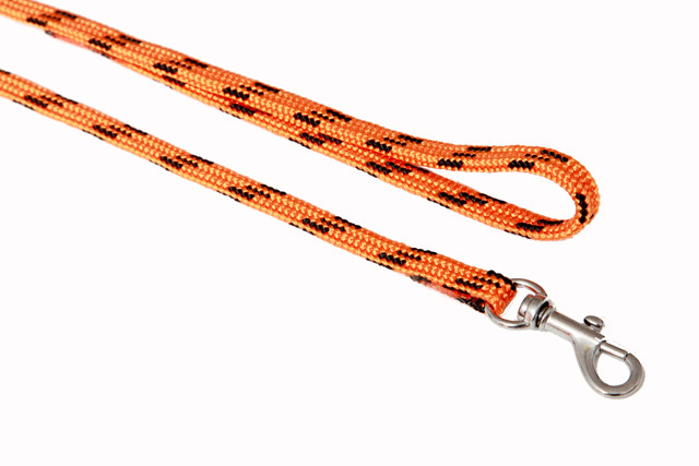 BAFPET Vodítka popruhová NYLON, barevno-černé Barva: Zelená, Rozměr: 10mm x 130cm 18202