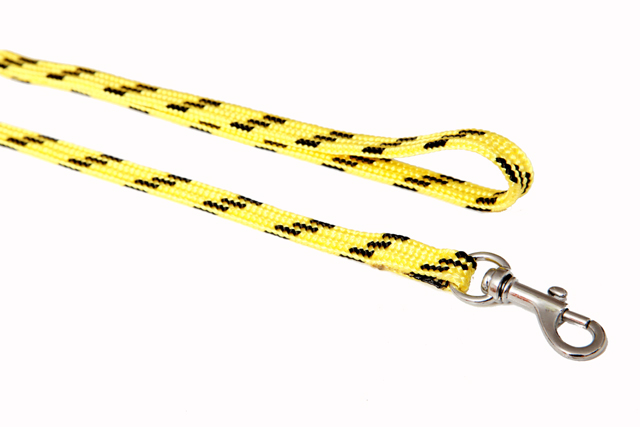 BAFPET Vodítka popruhová NYLON, barevno-černé Barva: Zelená, Rozměr: 10mm x 130cm 18202