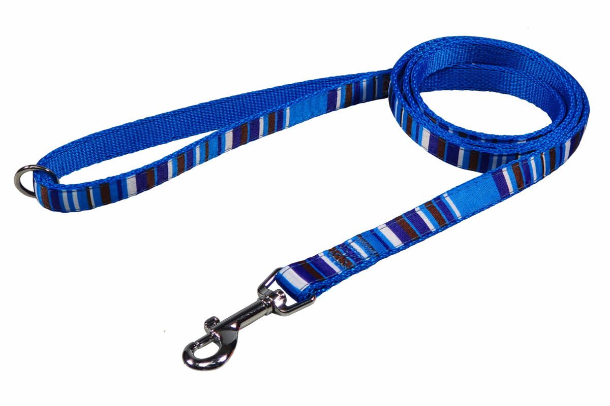 BAFPET Popruhová vodítka PROUŽKY Barva: Hnědá, Délka: 25mm x 150cm 18204PS