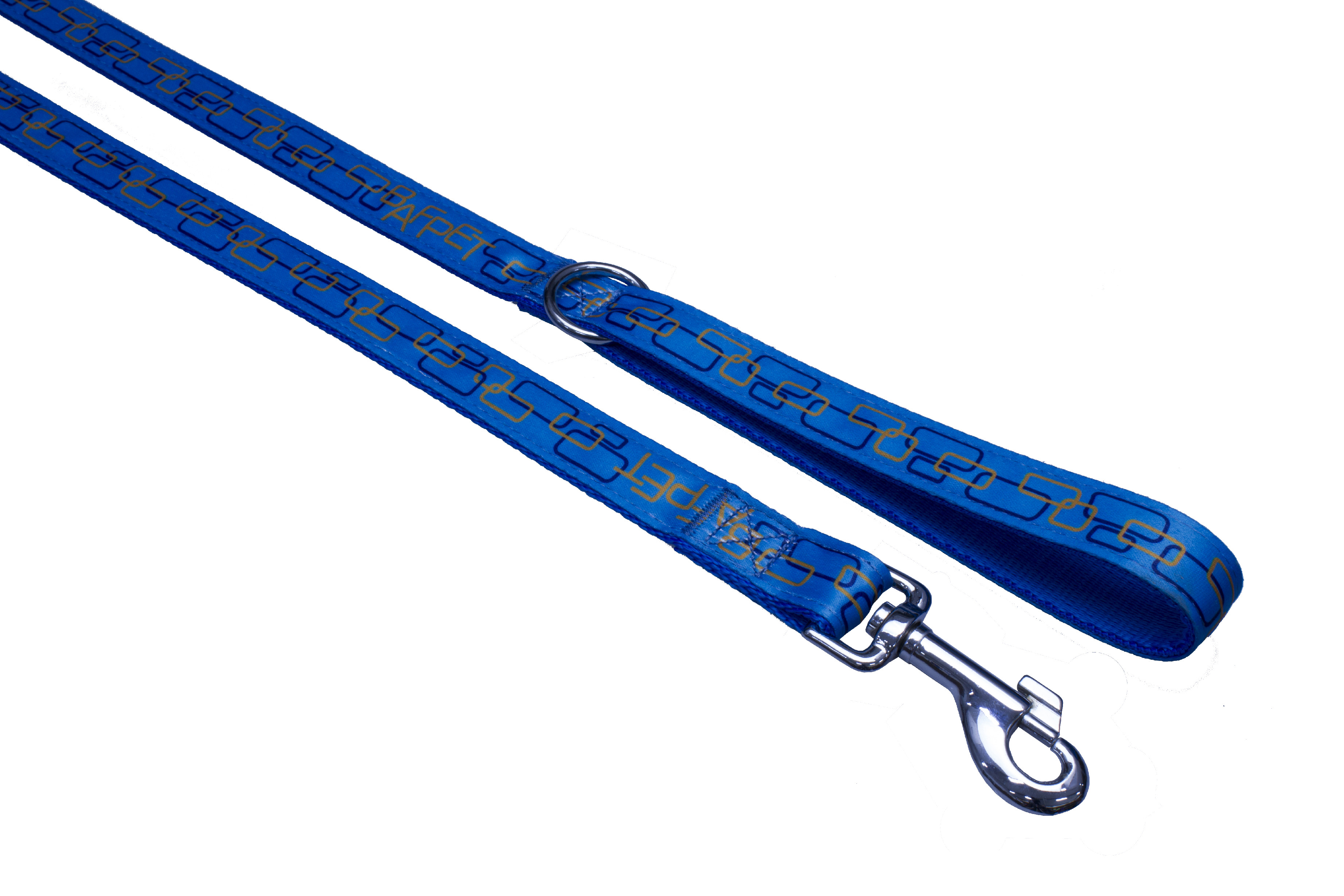 BAFPET Popruhová vodítka OBDELNÍČKY Barva: Hnědá, Délka: 15mm x 150cm 18208O