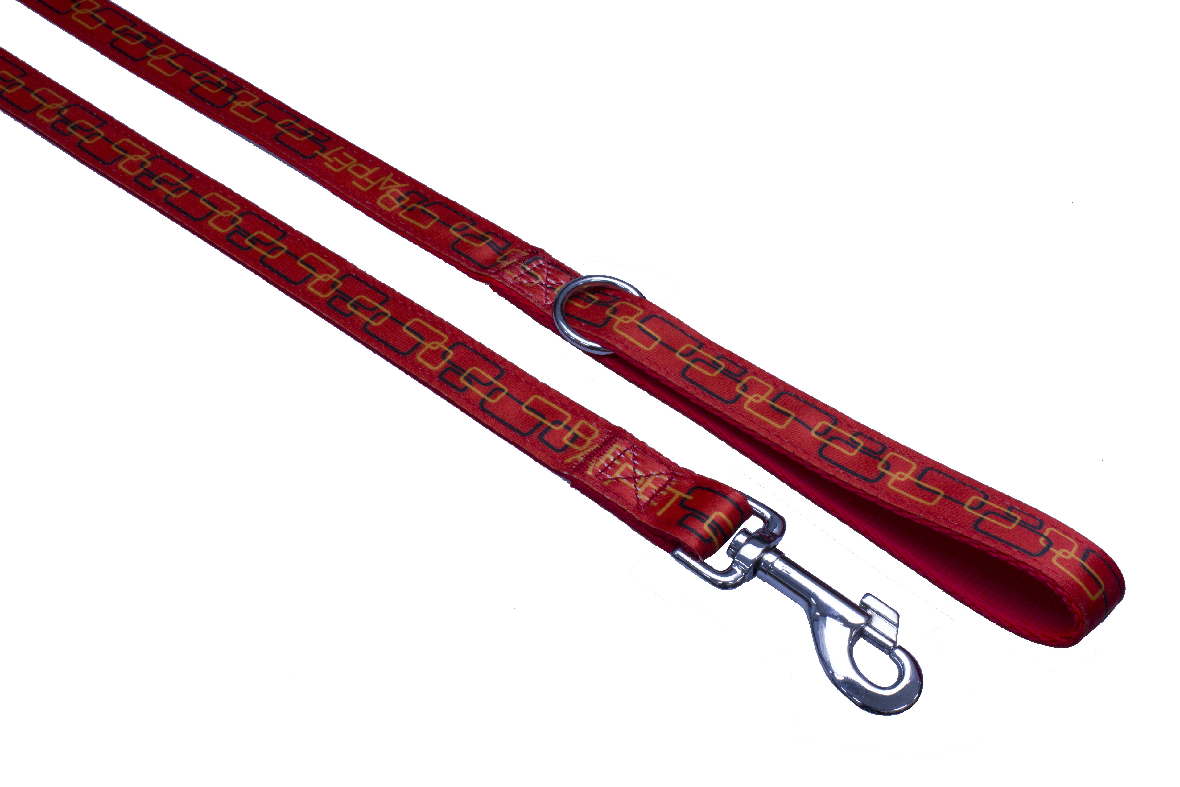 BAFPET Popruhová vodítka OBDELNÍČKY Barva: Hnědá, Délka: 15mm x 150cm 18208O